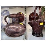 (4) Pieces of Art Glass