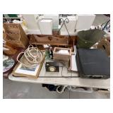 Ash Bucket, Typewriter, Wall Racks