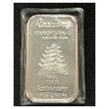 1 Oz. Sterling Silver Ingot
