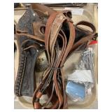 Leather Pistol Rig with Slings