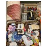 Quilt Top, Buttons, Pins, Lightbulbs