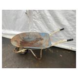 Metal Wheelbarrow
