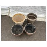 4 Planting Pots