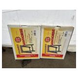 Pair of Plastic Sawhorses