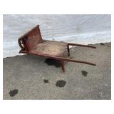 Wooden Decorative Wheelbarrow