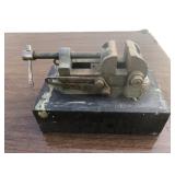 Machinist Vise on Heavy Duty Steel Block