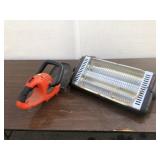 Marvin Electric Heater & Black & Decker Hedge
