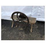 Vtg. Grinder on Stand