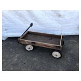 Homemade Wooden Pull Wagon