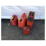 (4) Gas Cans