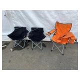 (3) Bag Chairs