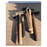 (6) Various Vtg. Hammers