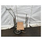 2-wheel Dolly Log Holder