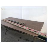6ft Aluminum Level & (2) 30" Pipe Clamps