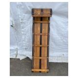 Wooden Toboggan Sled