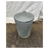 Metal Garbage Can