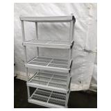 Plastic Shelving Unit