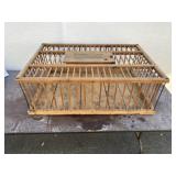 W. J. Carpenter Wooden Chicken Crate