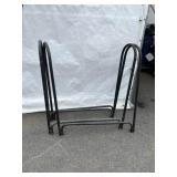 (2) Light Duty Metal Log Holders