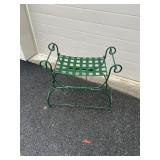 Green Patio Side Table