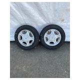 (2) Ford Rims w/ Tires