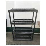 4-tier Plastic Storage Shelf