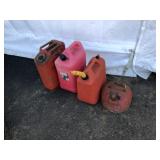 (4) Gas Cans