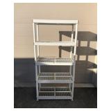 5-tier Plastic Storage Shelf