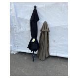 (2) Patio Umbrellas