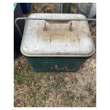 Vtg. Metal Cooler