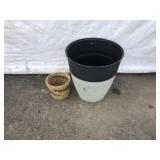 (2) Planter Pots