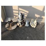 Selection of Concrete & Plastic Statues