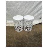 (2) Metal Garden Stands