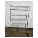 Rolling Metro Shelving Unit