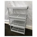 Plastic Shelving Unit