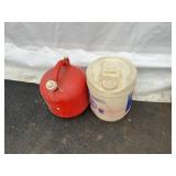 Plastic Fuel Can & Plastic Liquids Tub