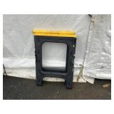 (2) Plastic Saw Horses