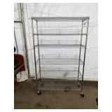 Rolling Metro Shelving Unit