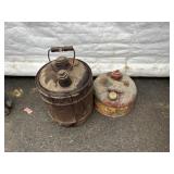 (2) Metal Fuel Cans