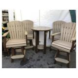 Poly 5 Pc. Bistro Set