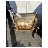 Vtg. Victorian Cast Iron Fireplace Insert