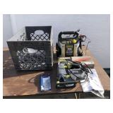Stanley Fatmax Battery Charger, Various Tools