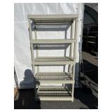 Plastic Shelving Unit