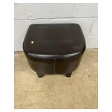 Leather Upholstered Ottoman