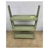 Vtg. Painted 3-tiered Shelf