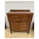 Empire Secretary Desk/ Chest of Drawers