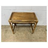 Rattan End Table