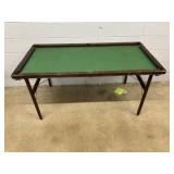 Vtg. Folding Pool Table