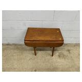 Vtg. Drop Leaf Side Table