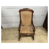 Childs Cane Seat Rocker